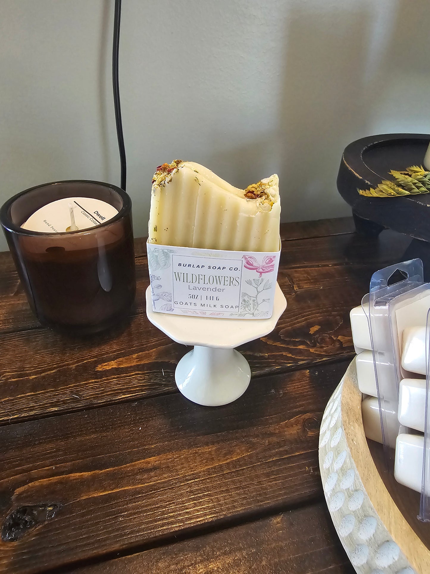 “Wildflowers” Lavender Goats Milk Soap