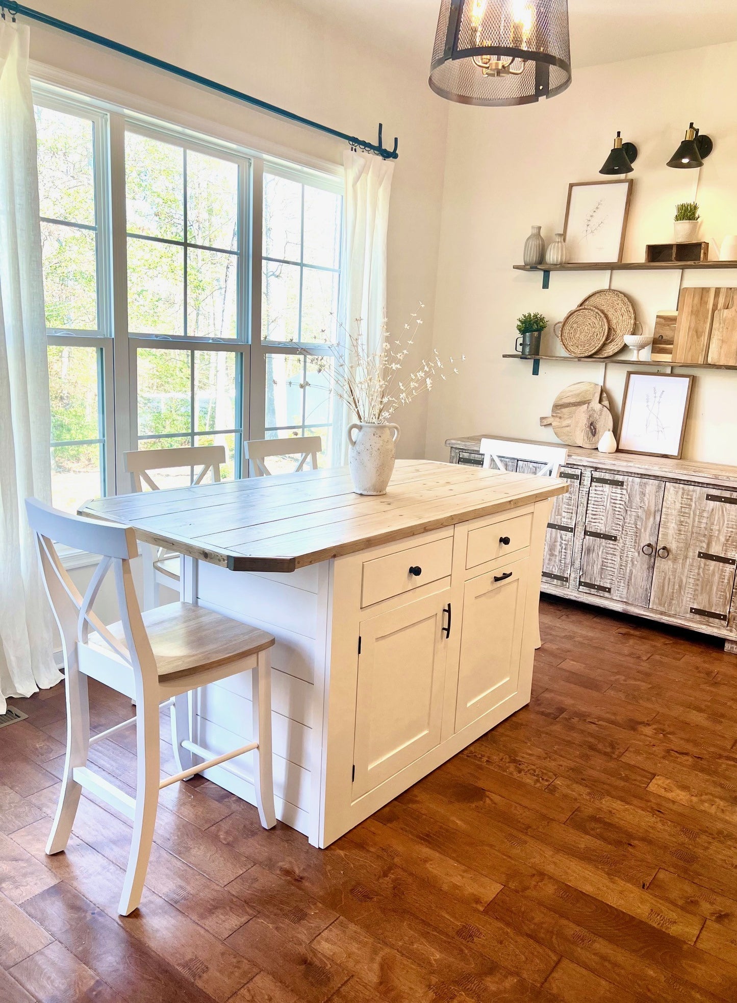 Counter Height Island