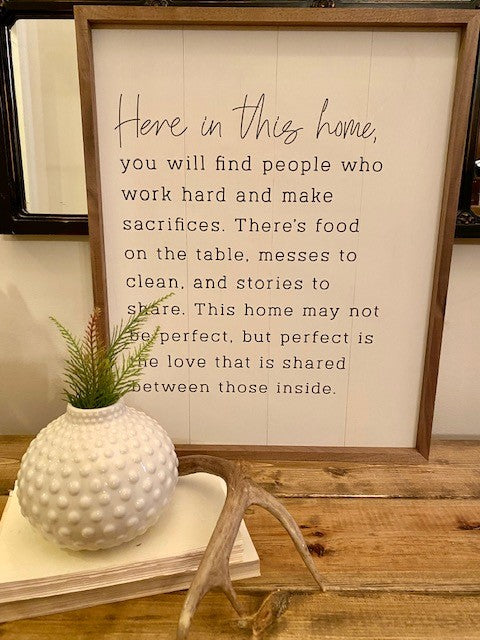 Here In This Home