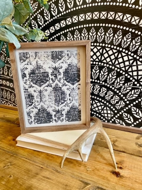 Textile Print 2 Black