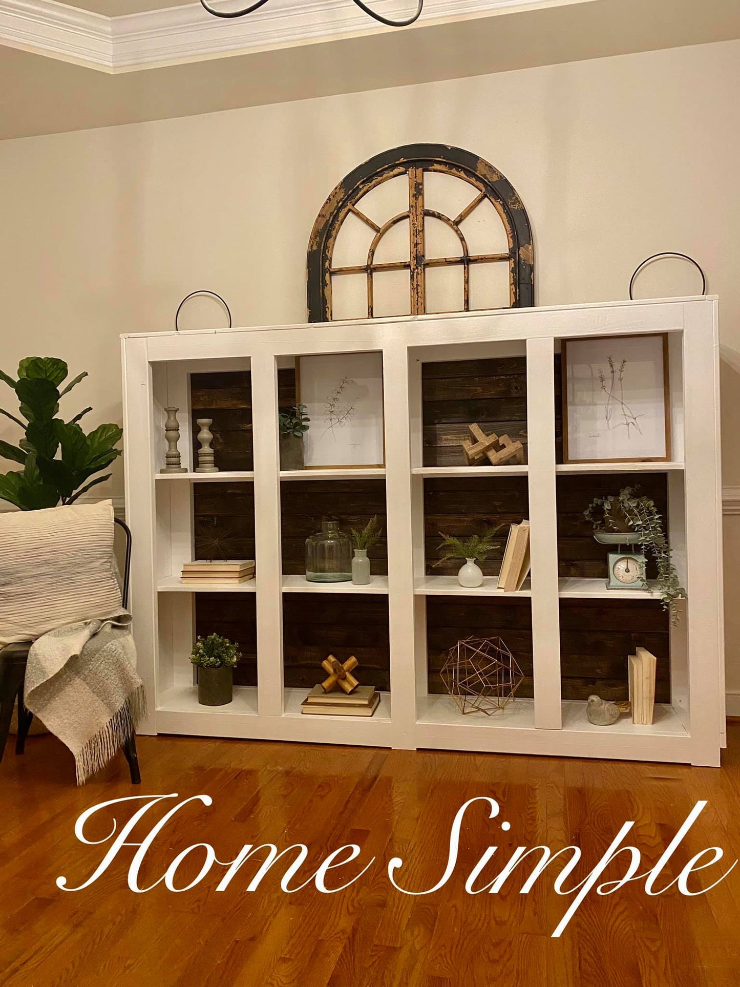 The Modern Cube Style Bookshelf