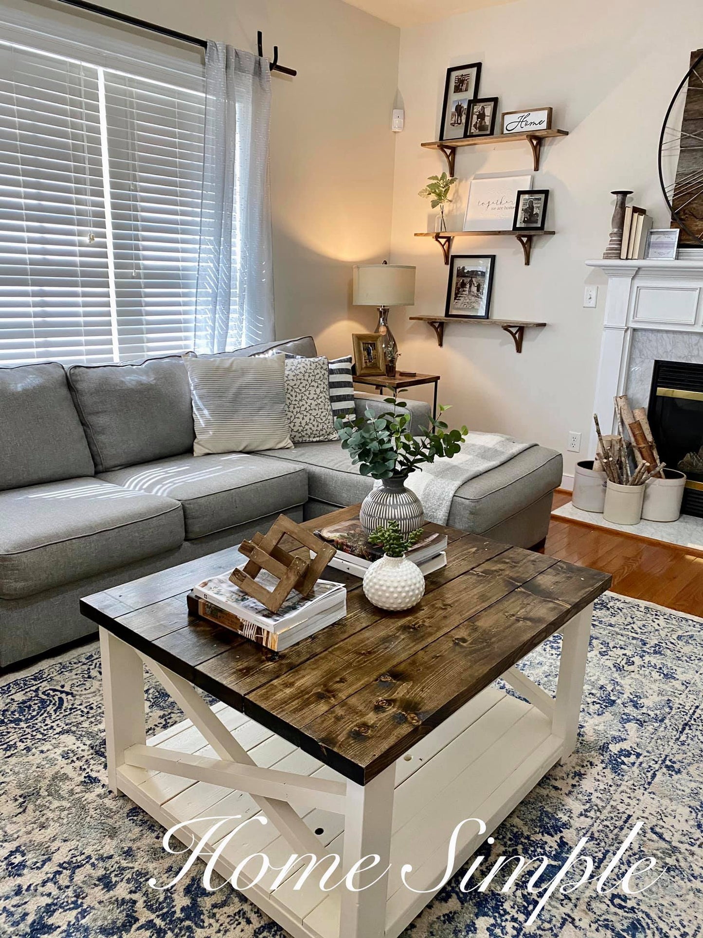 Classic X Coffee Table