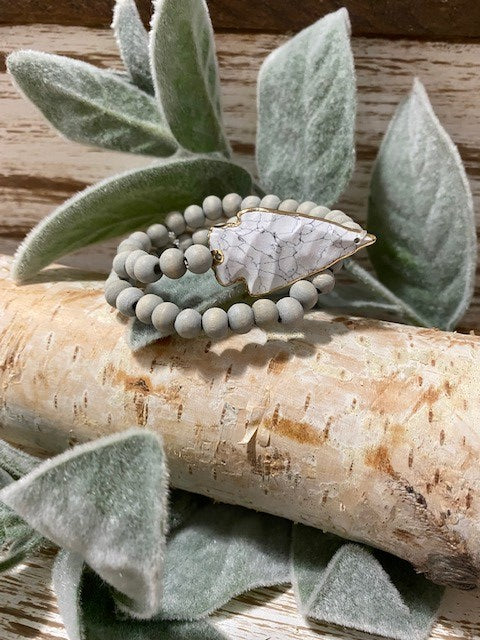 2PC Arrow Head Bracelet