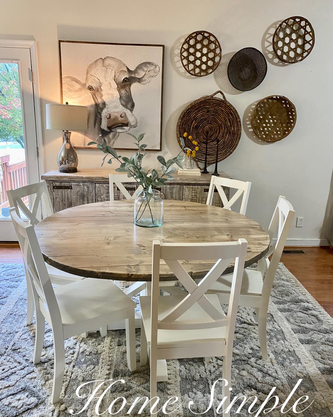 Round Table Design Small Dining Room The Gather 58