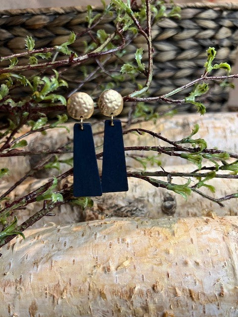 Wood Bar Earrings