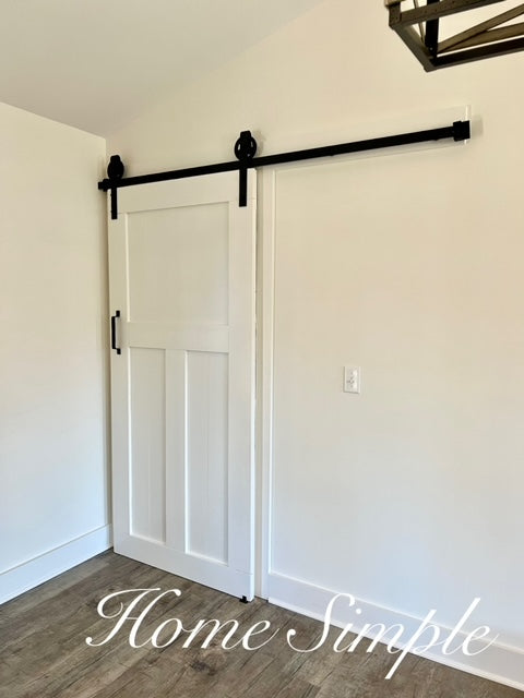 Craftsman's Style Barn Door