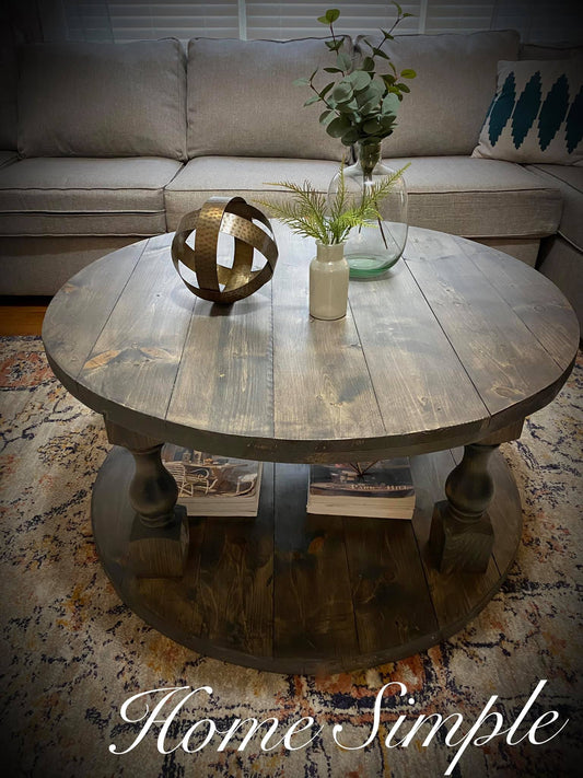 Round Monastery Coffee Table