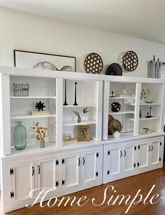 Farmhouse Hutch Bookshelf