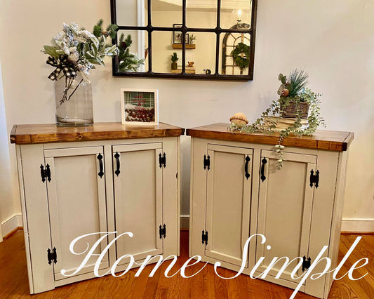 Enclosed End Tables / Night Stands